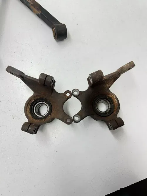 1999 99 Arctic Cat 300 4x4 OEM  Left Right Front A Arms Knuckle Hub Steering