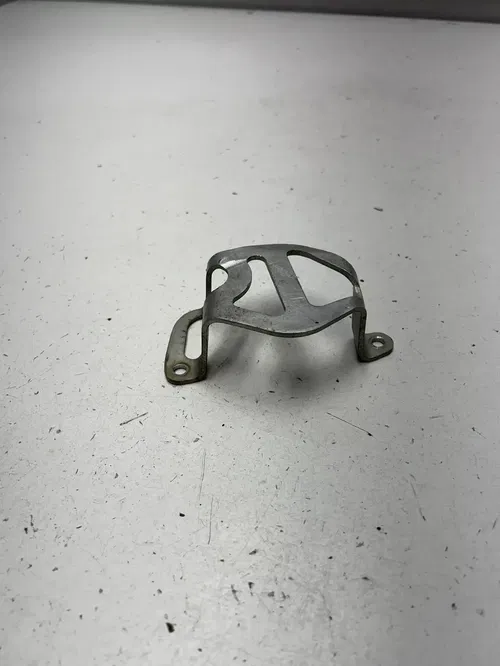 91 1991 KTM 300 SX MXC DXC OEM Rear Back Brake Guard Shield Mount Support