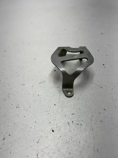 91 1991 KTM 300 SX MXC DXC OEM Rear Back Brake Guard Shield Mount Support