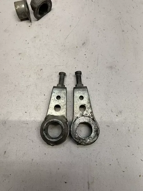 1982 82 Yamaha YZ250 yz 250 OEM Swing Arm Block Chain Adjuster Spacer Free Ship