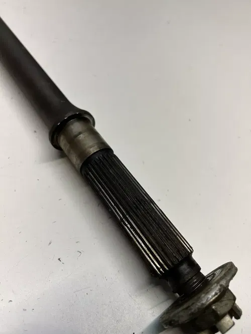1985 85 Honda Fourtrax TRX250 trx 250 2x4 Rear Back Axle Shaft Castle Nuts #1