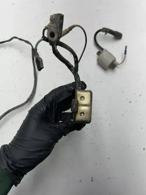 1984 84 Kawasaki KDX200 kdx 200 A OEM GOOD! Wiring Harness ECU CDI Coil Computer