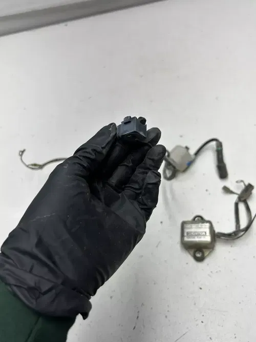 1984 84 Kawasaki KDX200 kdx 200 A OEM GOOD! Wiring Harness ECU CDI Coil Computer