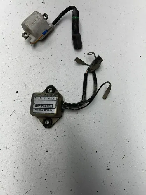 1984 84 Kawasaki KDX200 kdx 200 A OEM GOOD! Wiring Harness ECU CDI Coil Computer
