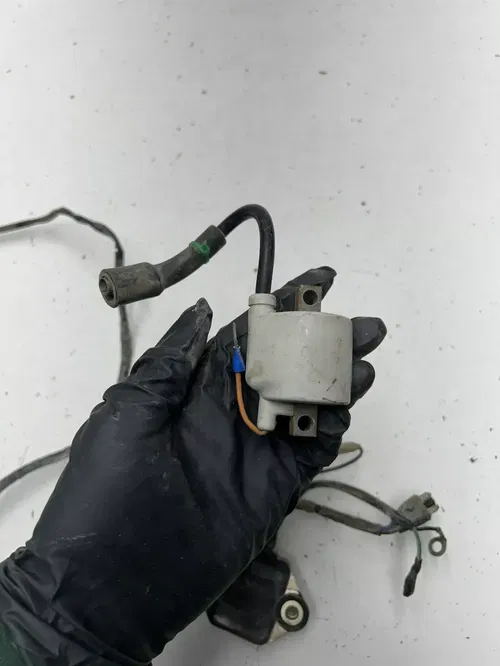 1984 84 Kawasaki KDX200 kdx 200 A OEM GOOD! Wiring Harness ECU CDI Coil Computer