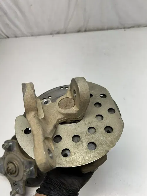 09 2009 Arctic Cat 250 2x4 Front Left Right Spindle Hub Knuckle Lug Disc Brake