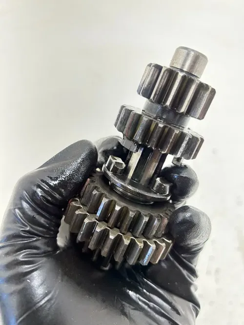71-74 Bultaco Alpina 250 Model 85 OEM LOT Transmission Trans Shaft Spindle Gears