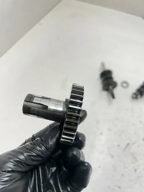 71-74 Bultaco Alpina 250 Model 85 OEM LOT Transmission Trans Shaft Spindle Gears