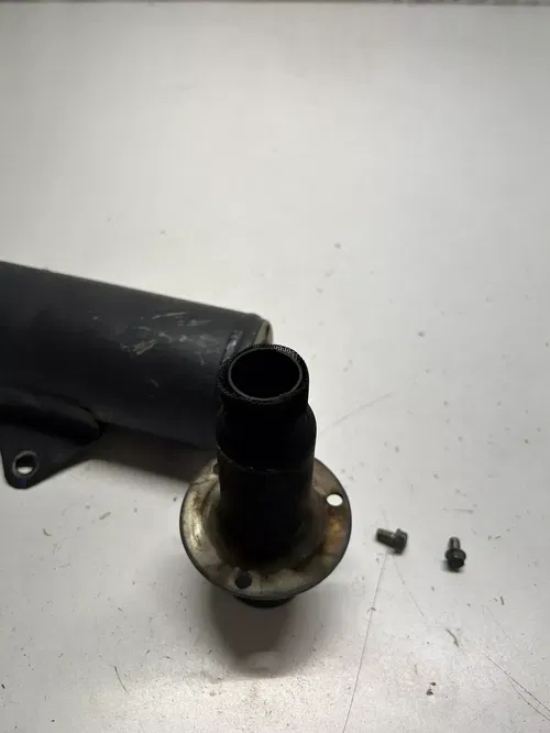 2019 19 HONDA CRF125FB OEM Exhaust Pipe Muffler Silencer CUT ARRESTOR  Free Ship