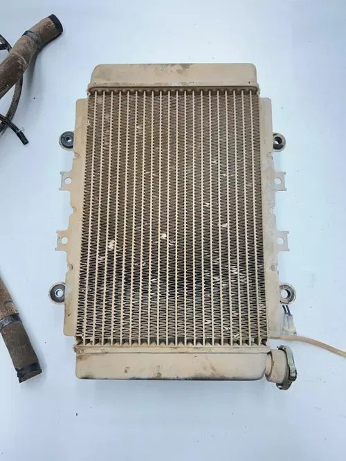 05 2005 Yamaha Kodiak 450 IRS 4x4 OEM Radiator Cool Fan Reservoir Hoses Tube Lin