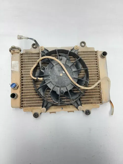 05 2005 Yamaha Kodiak 450 IRS 4x4 OEM Radiator Cool Fan Reservoir Hoses Tube Lin