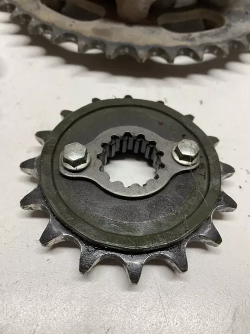 2001 01 KAWASAKI NINJA EX 500 R MINT 995 MILES SPROCKET HUB BUMPERS RUBBER GOOD!
