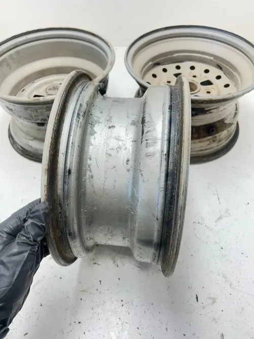 04 2004 Honda Foreman Rubicon 500 Trx500fa3 OEM Front Rear Wheel Wheels Rim Rims