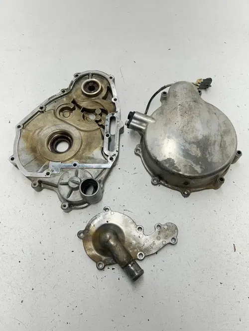 20 2010 Polaris Ranger 800 XP 4x4 OEM Engine Stator Cover Inner Outer Water Pump