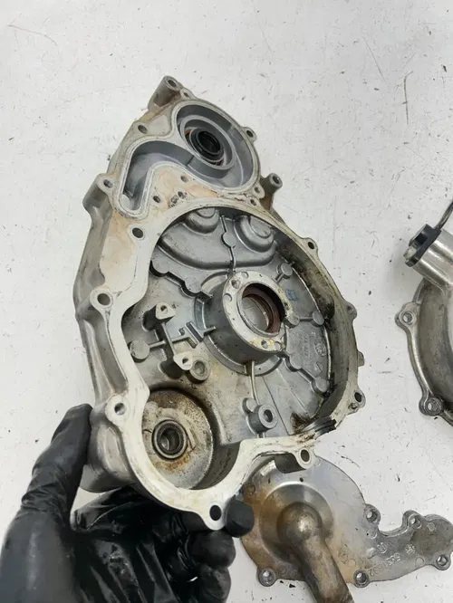 20 2010 Polaris Ranger 800 XP 4x4 OEM Engine Stator Cover Inner Outer Water Pump