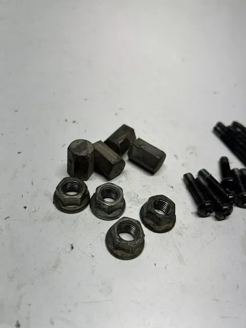 1990 90 Yamaha RT180 RT 180 rt OEM LOT Cylinder Head Case Clutch Bolts Screws #3