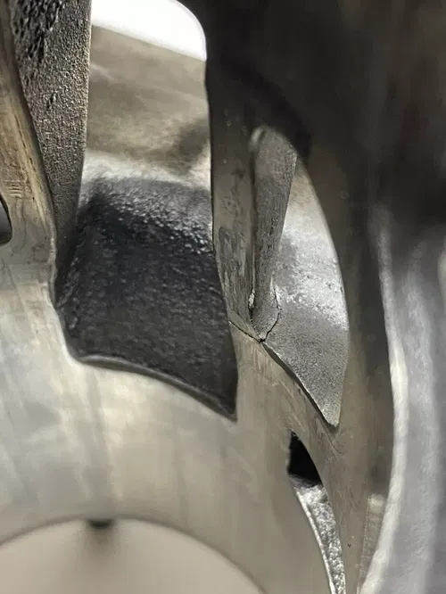 1999 99 Suzuki RM250 Rm 250 DAMAGED CYLINDER JUG CYL CRACKED! FREE US SHIP