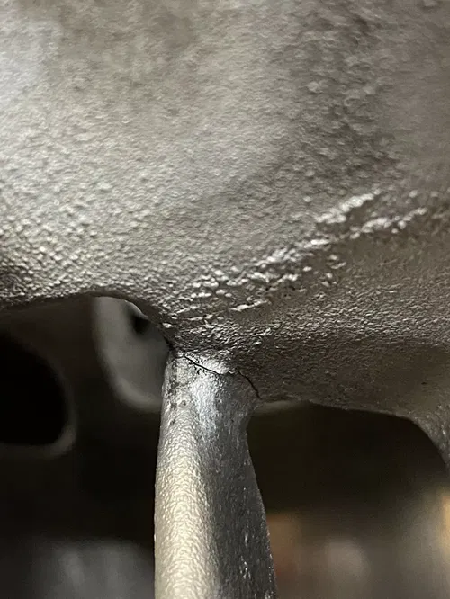 1999 99 Suzuki RM250 Rm 250 DAMAGED CYLINDER JUG CYL CRACKED! FREE US SHIP
