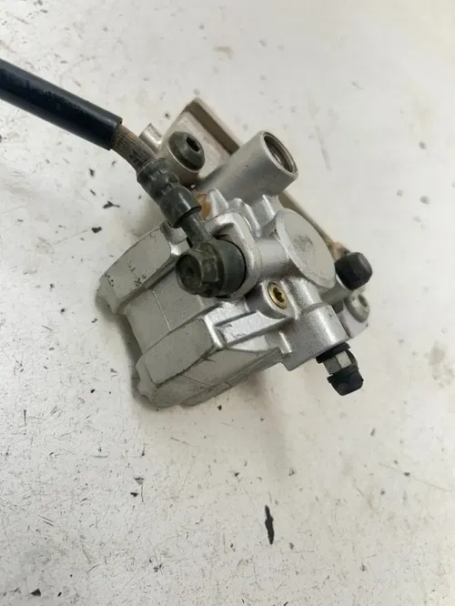 1999 99 Yamaha YZ80 Yz 80 OEM GOOD Rear Back Brake Caliper Master Cyl Lever Line