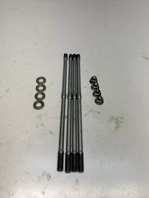 2002 02 Honda TRX500 FA2 4x4 Foreman Rubicon LOT Cylinder Head Stud Bolt Cap Nut