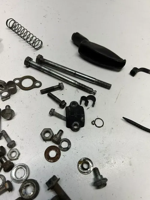 2000 Honda Xr70r XR70R xr 70 r OEM LOT Bolt Hardware Mount Nut Support Rubber