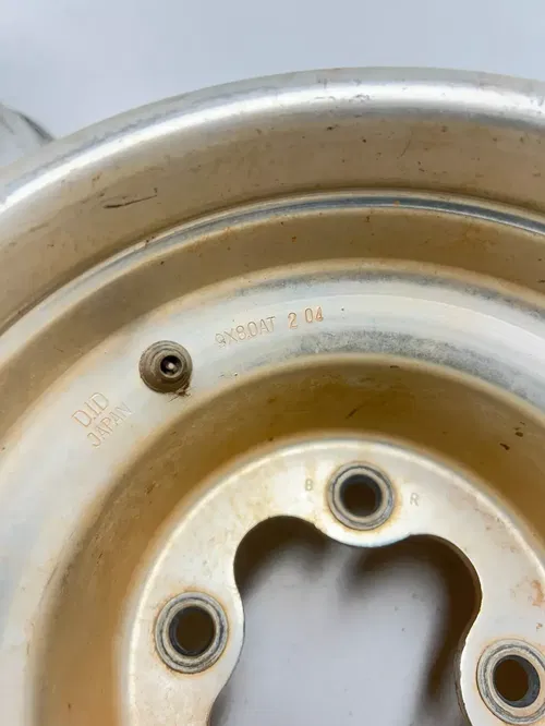 05 2005 Honda TRX450R Trx 450 r OEM Rear Back Wheel Rim Pair L R 9X8 Free