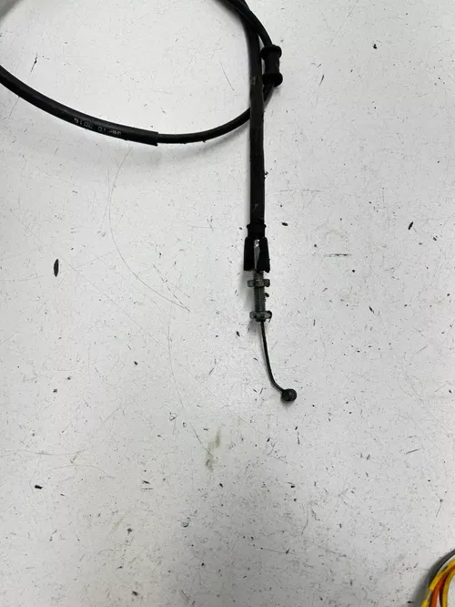 04 2004 Suzuki Eiger 400 LTF 4x4 OEM GOOD! Thumb Throttle Mount Cable Choke