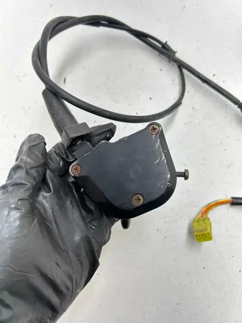 04 2004 Suzuki Eiger 400 LTF 4x4 OEM GOOD! Thumb Throttle Mount Cable Choke