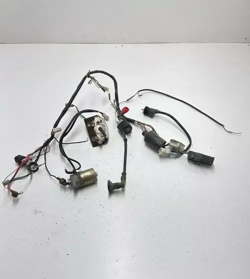 04 2004 Arctic Cat 90 Y-12 2 Stroke 2x4 OEM Wiring Harness Loom Coil Mount READ