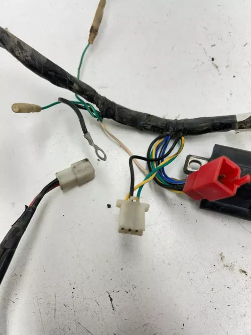 04 2004 Arctic Cat 90 Y-12 2 Stroke 2x4 OEM Wiring Harness Loom Coil Mount READ