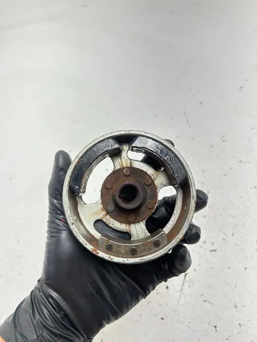 78 1978 Yamaha YZ80E Yz 80 E OEM Engine Flywheel Fly Wheel Rotor Magneto Nut