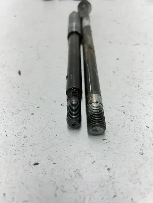 86 1986 Honda XL250R Xl 250 R OEM Front Axle Swing Arm Shaft Spacer Nut Bolt