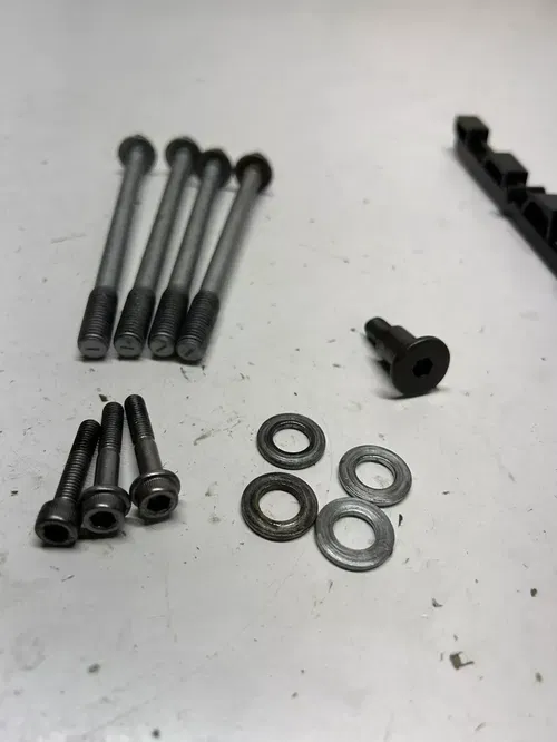 2006 06 Kawasaki Kx450f KX 450 F OEM LOT Cylinder Head Stud Bolt Cam Chain Guide