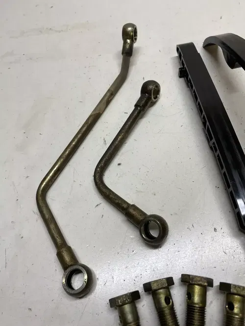 2004 04 Polaris ATP 500 4x4 atp LOT Cam Chain Guides Grab Bolts Stud Oil Lines
