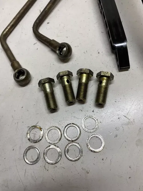2004 04 Polaris ATP 500 4x4 atp LOT Cam Chain Guides Grab Bolts Stud Oil Lines