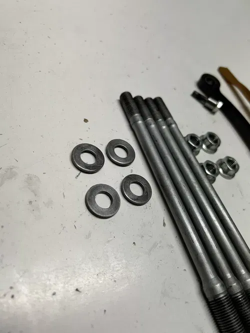 2007 07 Honda CRF450R crf 450 r OEM LOT Head Studs Bolt Cam Chain Guide