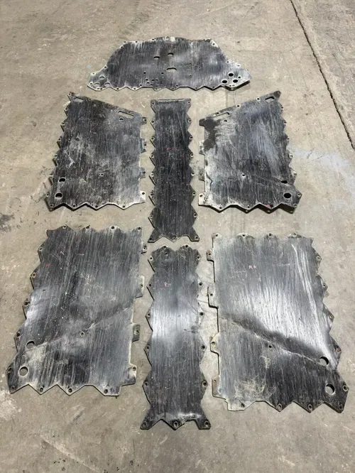 2020 CAN AM DEFENDER HD10 MAX Limited OEM Skid Plate Guard Front Rear Middle LOT