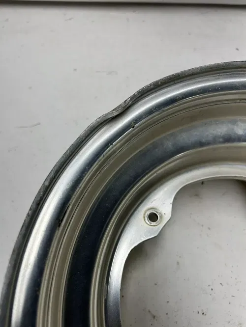 1985 85 Yamaha Big Wheel 200 BW200 OEM Front Wheel Rim Aluminium