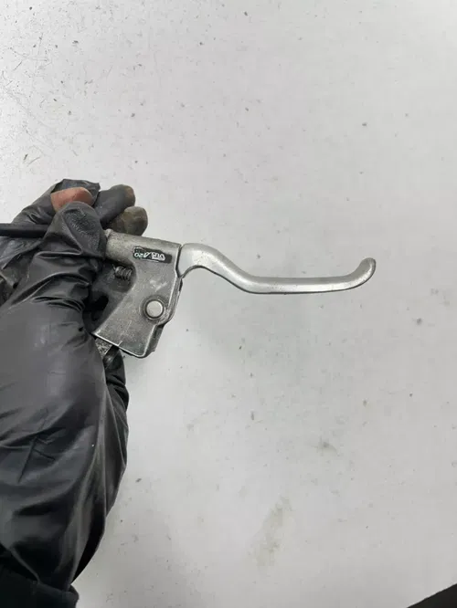 1980 Suzuki JR50 Jr 50 2 Stroke OEM Front Brake Hub Drum Perch Arm Lever Plate