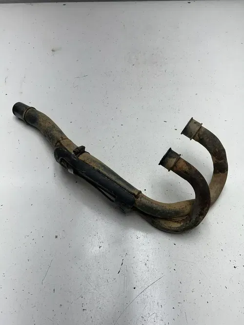 85 1985 Honda XR350R xr 350 r OEM Exhaust Pipe Header Shield Guard