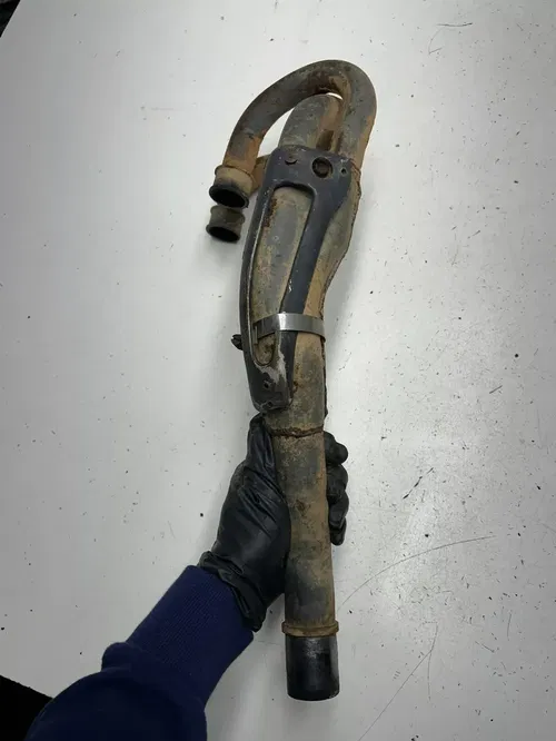 85 1985 Honda XR350R xr 350 r OEM Exhaust Pipe Header Shield Guard