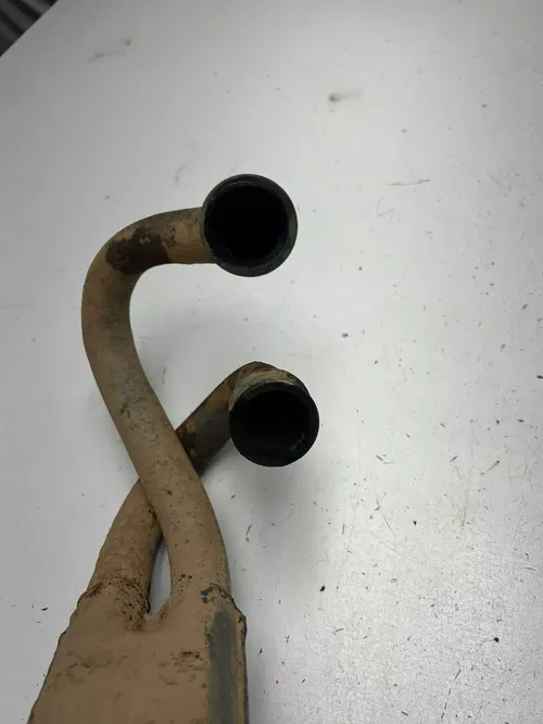 85 1985 Honda XR350R xr 350 r OEM Exhaust Pipe Header Shield Guard