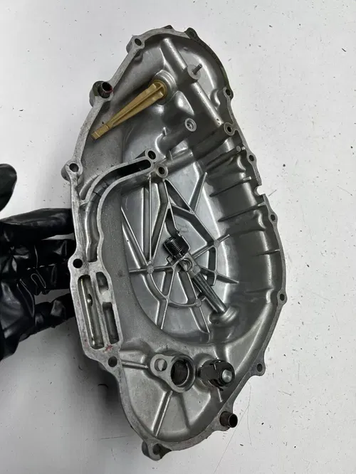 1979 79 Honda XR500 Xr 500 OEM GOOD! CLUT u Cover Case Decompression Arm Post
