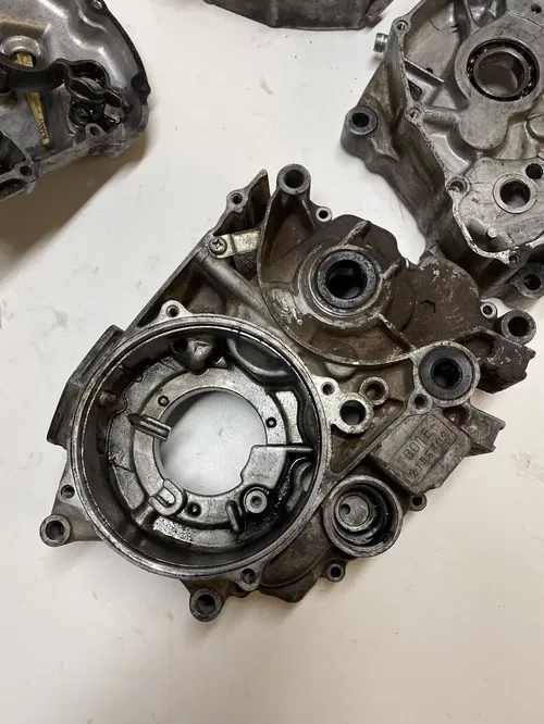 1980 HONDA ATC185S ATC 185 Engine Cases / Crank Motor Main Case Matched Set