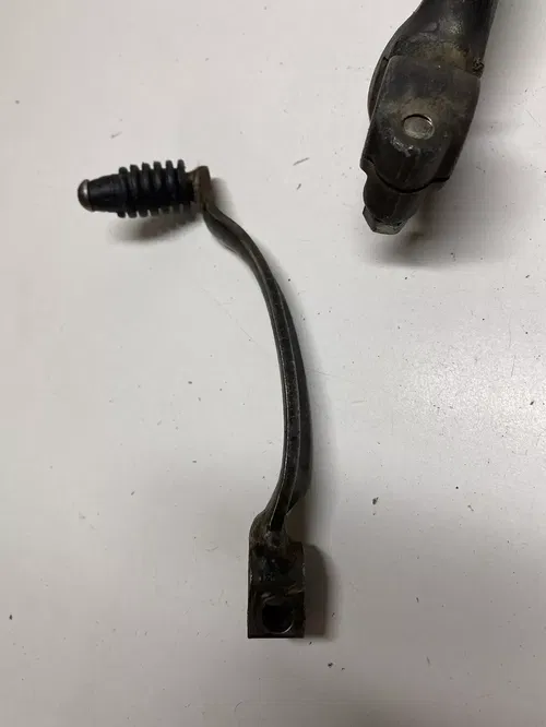 1983 83 YAMAHA XT250 xt 250 Kick Start Lever Arm Shifter Shift Foot Free Ship
