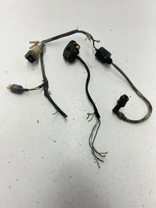 84 1984 Honda ATC 200 S atc200s OEM Wiring Harness Plug Coil ECU CDI Switch READ