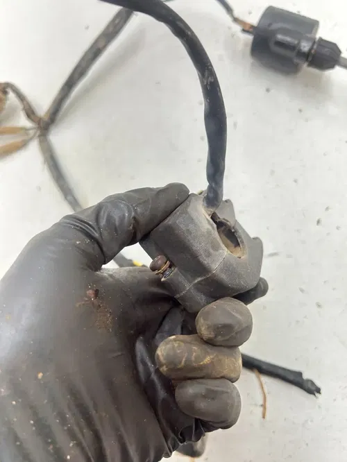 84 1984 Honda ATC 200 S atc200s OEM Wiring Harness Plug Coil ECU CDI Switch READ
