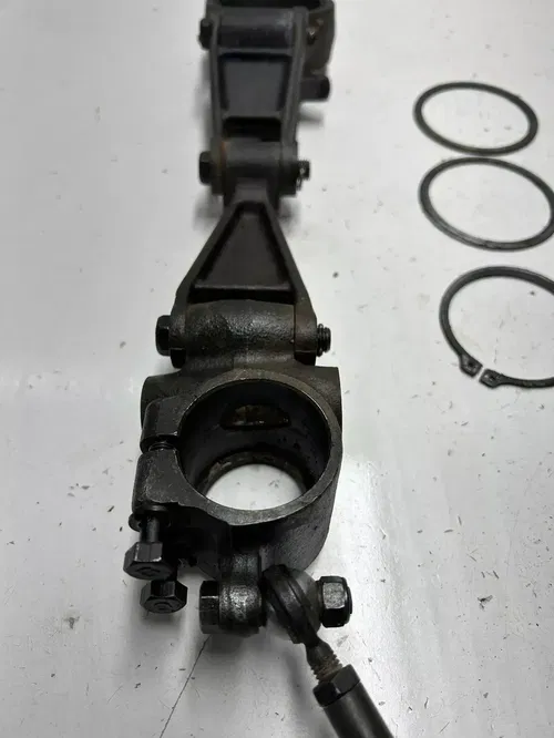 1985 85 YAMAHA PHAZER 480 PZ480 EJ OEM NICE! Front Shock Strut Tss Linkage Pogo