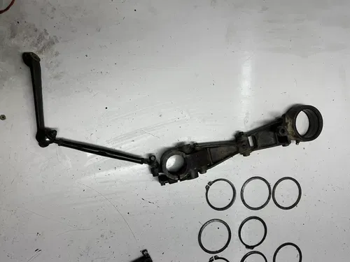 1985 85 YAMAHA PHAZER 480 PZ480 EJ OEM NICE! Front Shock Strut Tss Linkage Pogo