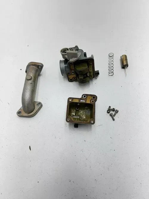 2007 07 Yamaha Grizzly 80 YFM80 OEM Carb Carburetor Bowl Float Jet Slide Intake